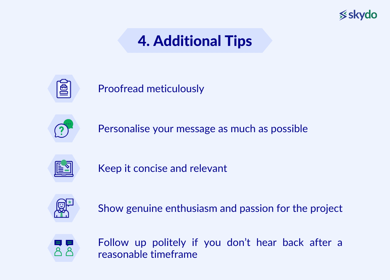 Additional Tips
