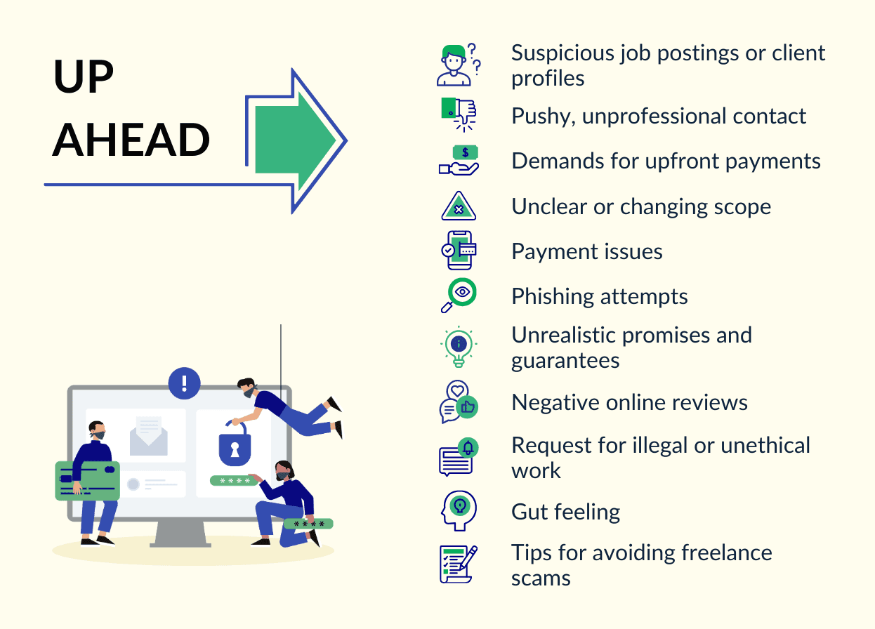 10 Red Flags and Warning Signs of Freelancer Scams