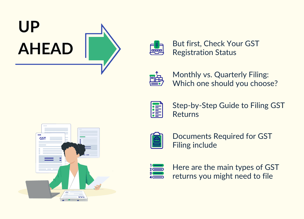 How to File GST Monthly and Quarterly for Freelancers
