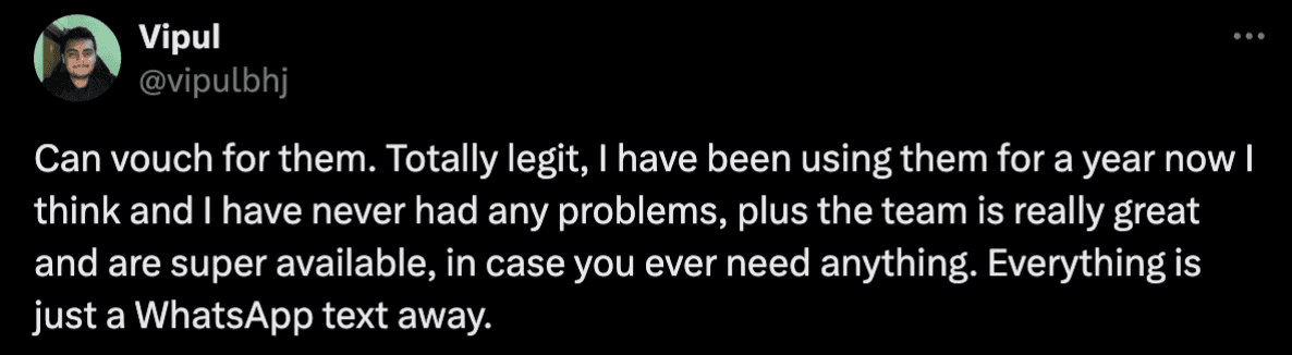 Customer speaks part 2